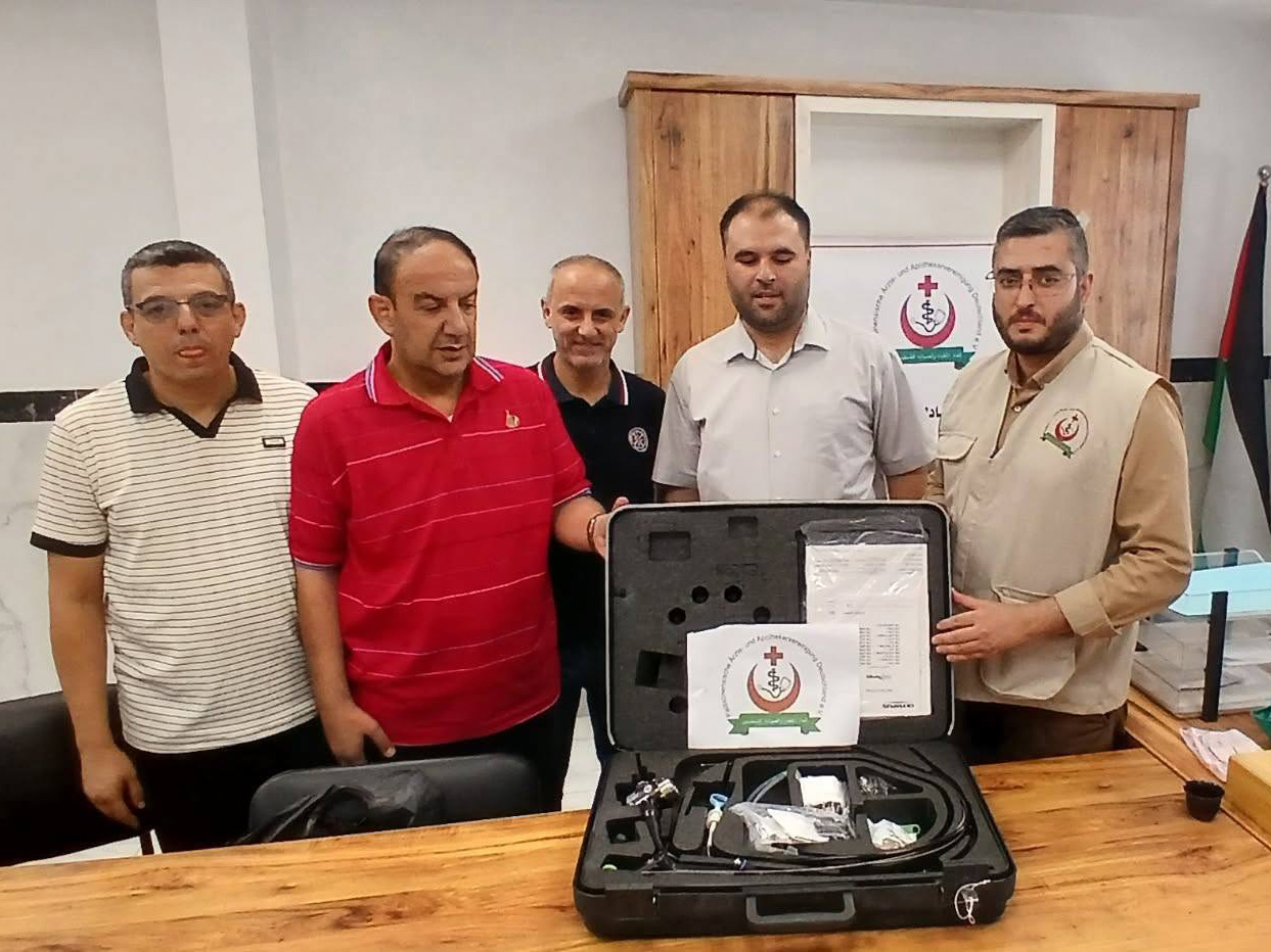 Wiederaufbau der Bronchoskopie im Al-Shifa-Hospital in Gaza  2026